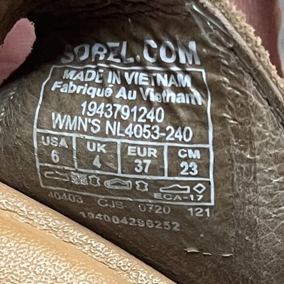 Sorel women's Ella II sandals flat 6 cute metallic - Picture 10 of 10